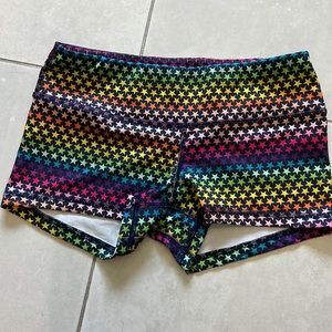 Fleo rainbow star shorts